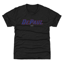 DePaul Blue Demons Wordmark WHT (ONLINE ORDER ONLY)