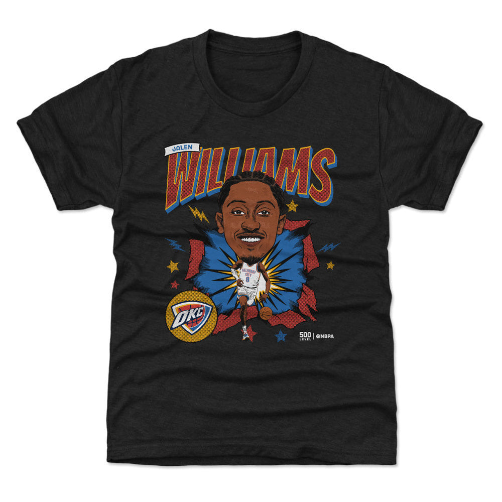 Jalen Williams Oklahoma City Thunder Caricature WHT (ONLINE ORDER ONLY)