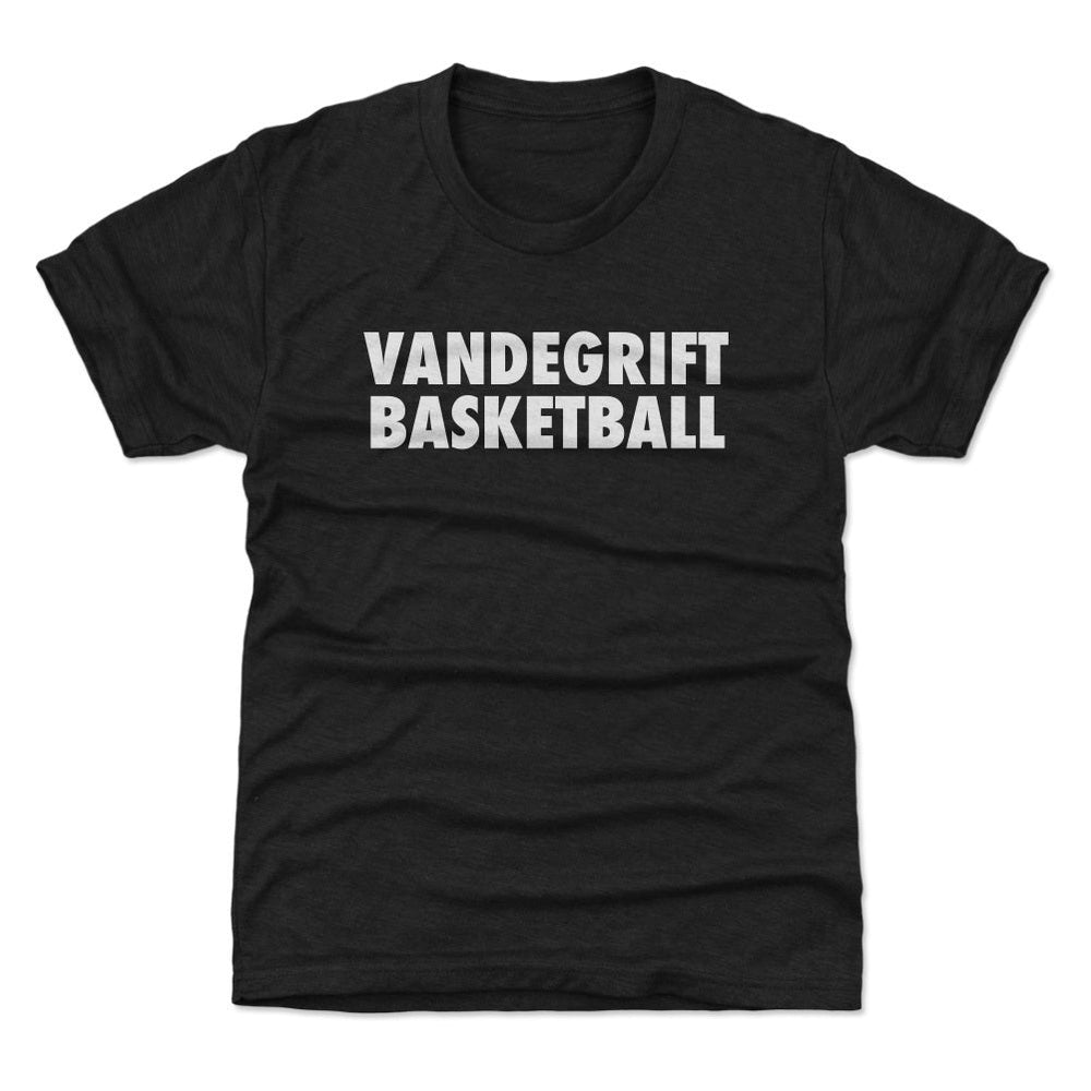 Vandegrift Crown Trio Basketball Label WHT (ONLINE ORDER ONLY)