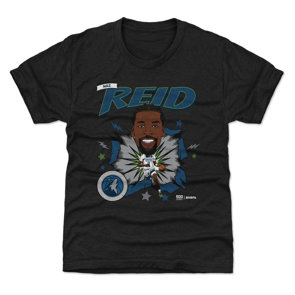 Naz Reid Minnesota Timberwolves Caricature WHT (ONLINE ORDER ONLY)