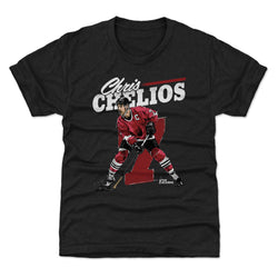Chris Chelios Chicago Retro WHT