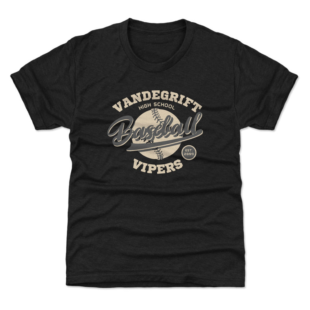 Vandegrift Crown Trio Baseball Script WHT (ONLINE ORDER ONLY)