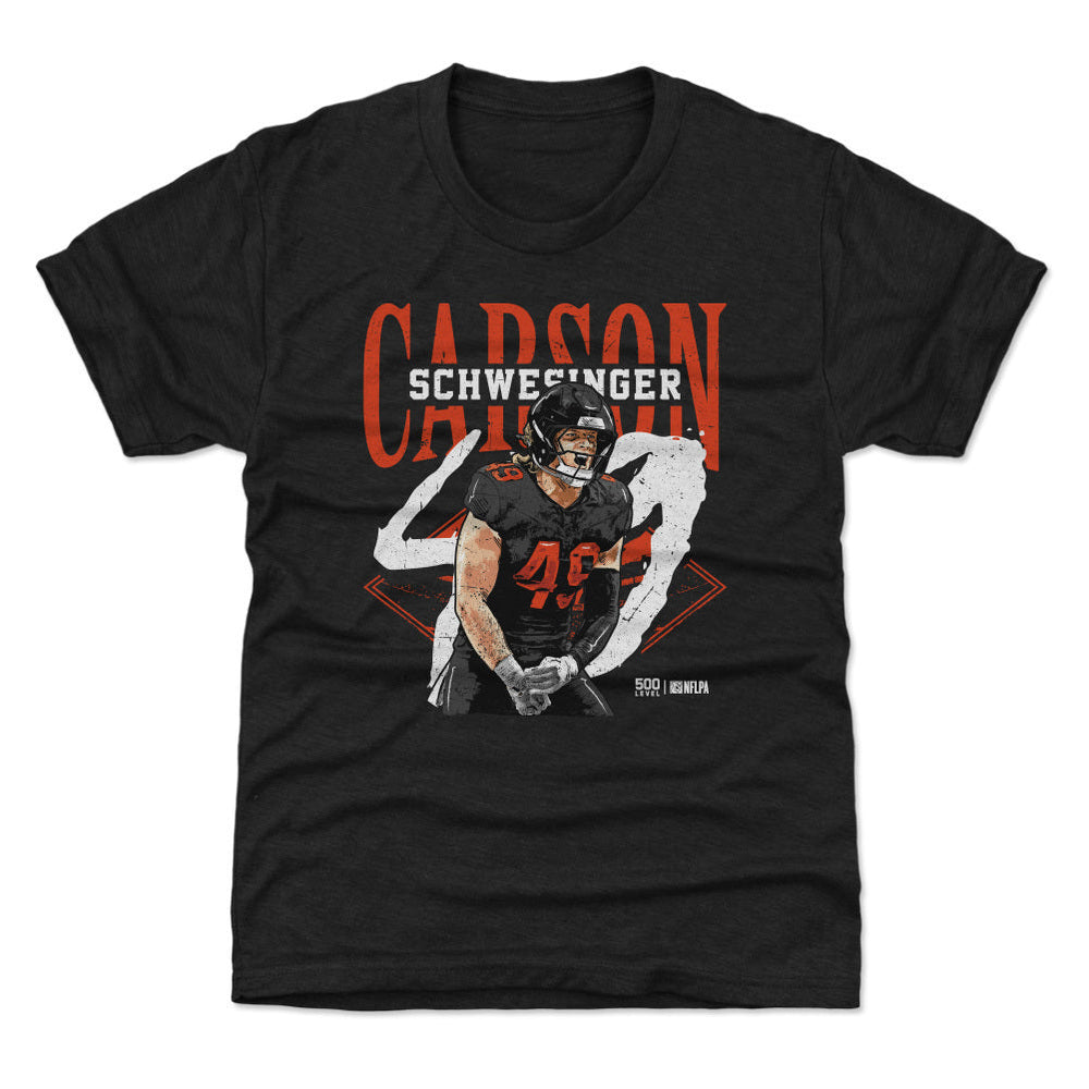 Carson Schwesinger Cleveland Player Name WHT (ONLINE ORDER ONLY)