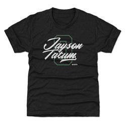 Jayson Tatum Boston Number Script WHT (ONLINE ORDER ONLY)