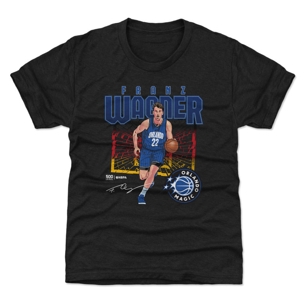 Franz Wagner Orlando Magic Shattered Flag WHT (ONLINE ORDER ONLY)