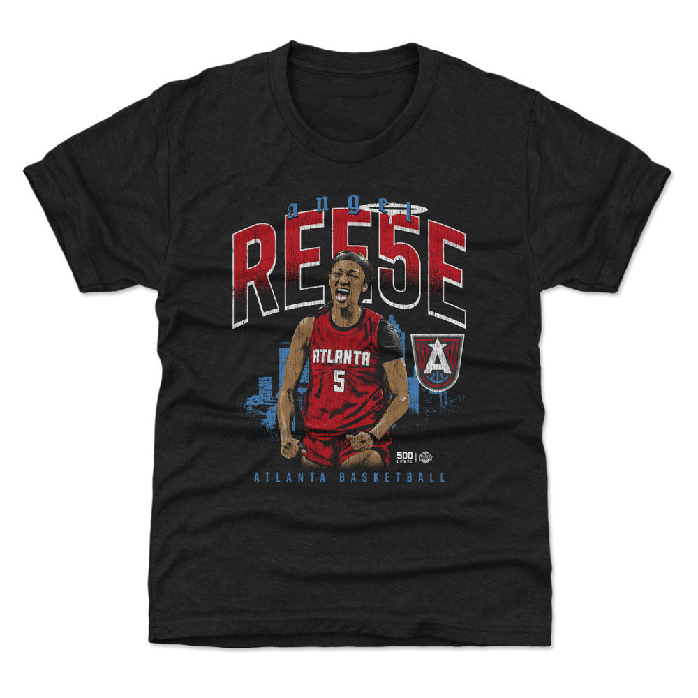 Angel Reese Atlanta Dream Cityscape WHT
