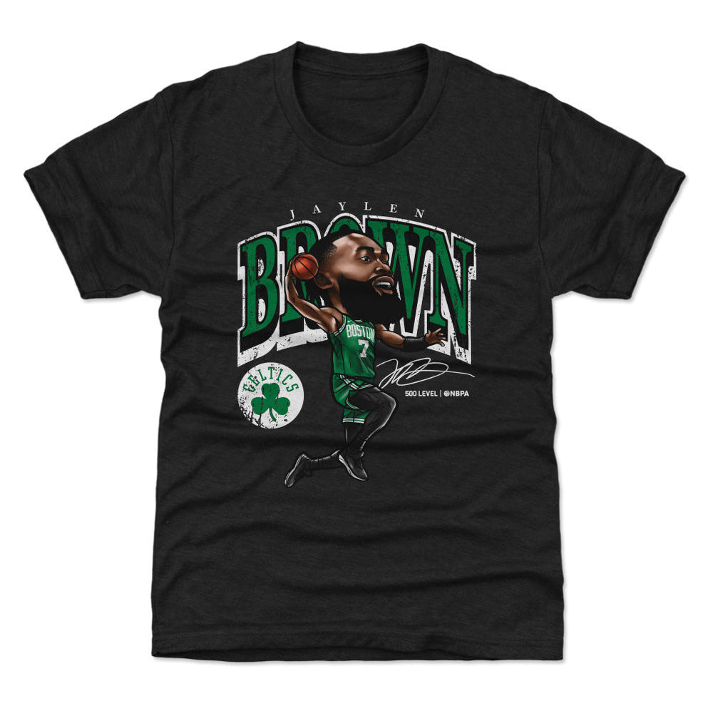 Jaylen Brown Boston Celtics Cartoon WHT (ONLINE ORDER ONLY)