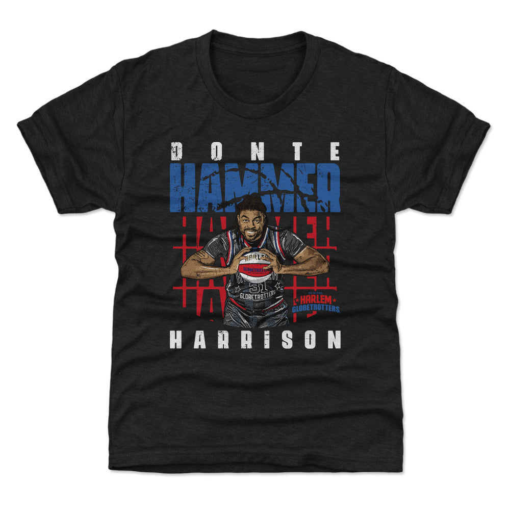 Hammer Harrison Harlem Globetrotters Pose WHT (ONLINE ONLY)