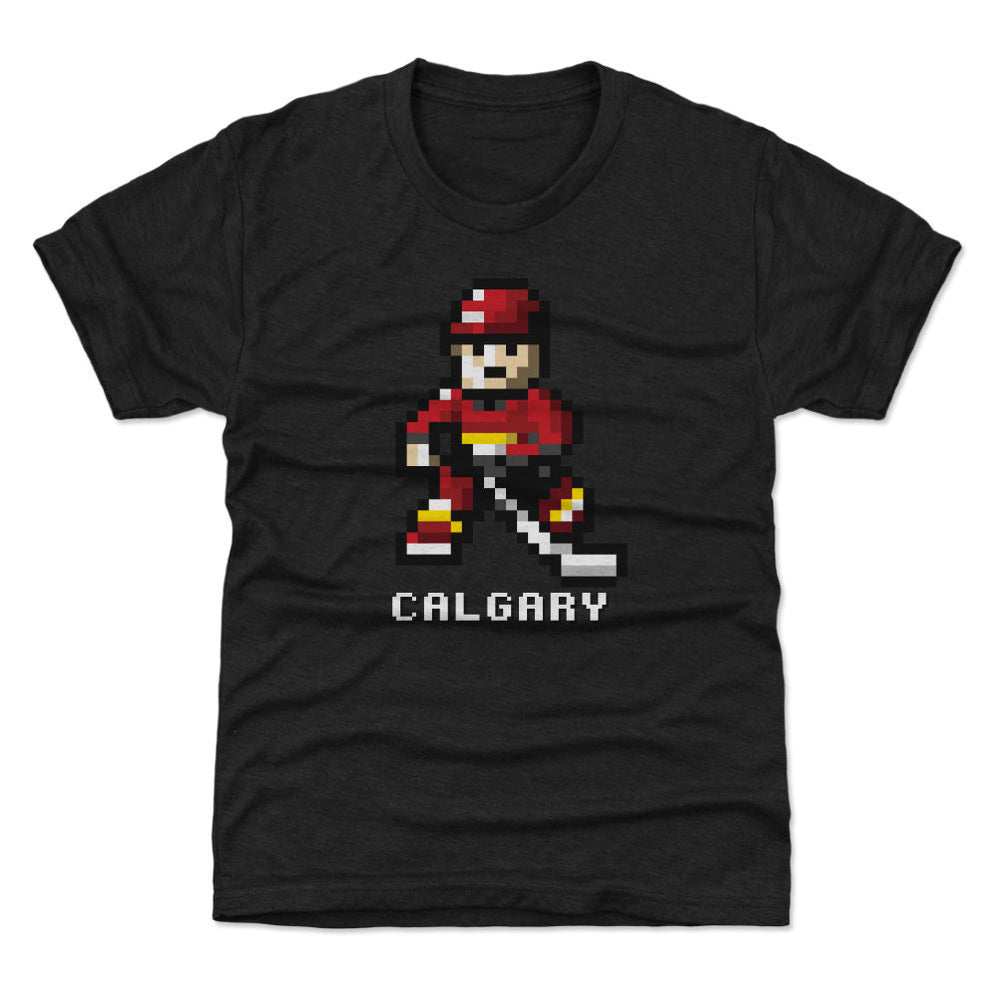 Calgary Hockey 8-bit WHT (ONLINE ORDER ONLY)