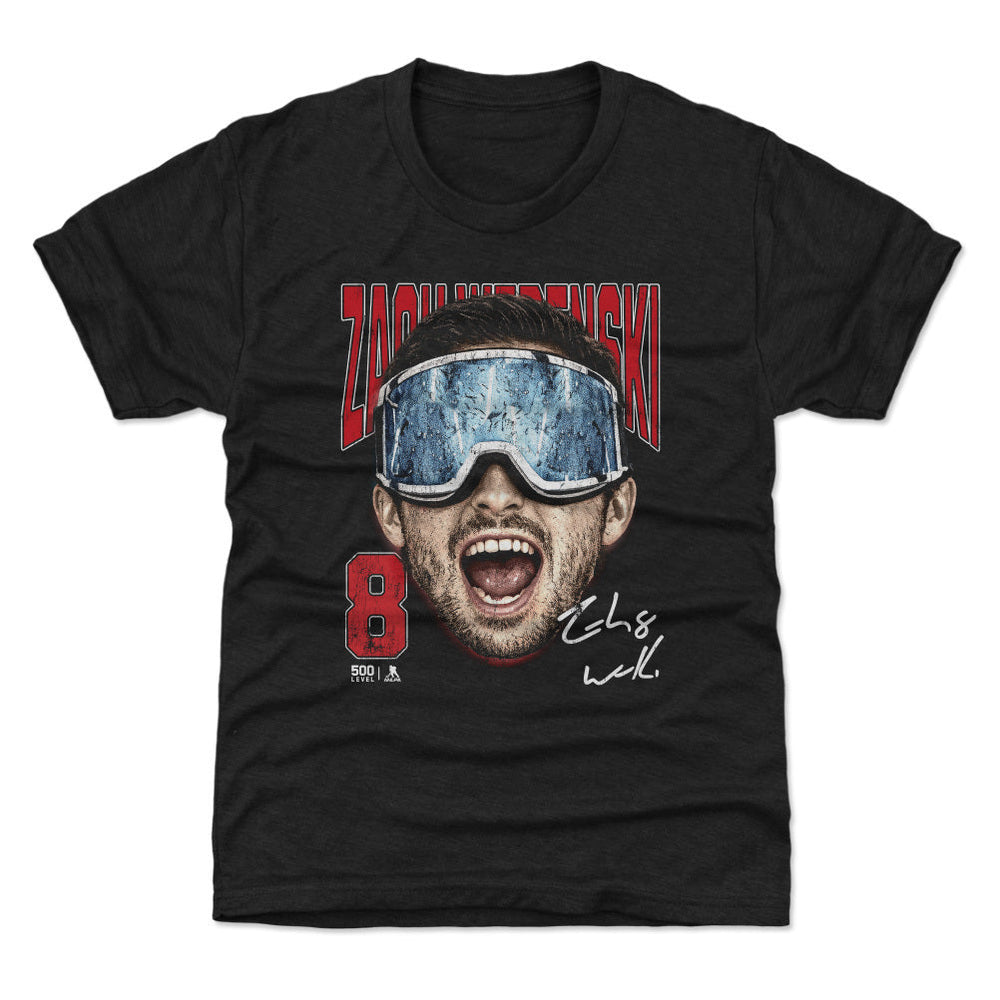 Zach Werenski Columbus Goggles WHT (ONLINE ORDER ONLY)