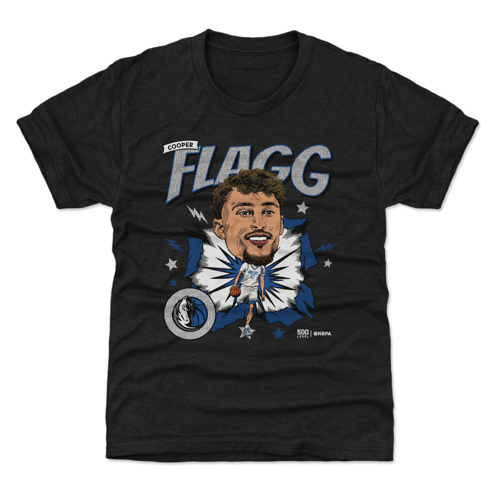 Cooper Flagg Dallas Mavericks Caricature WHT (ONLINE ORDER ONLY)