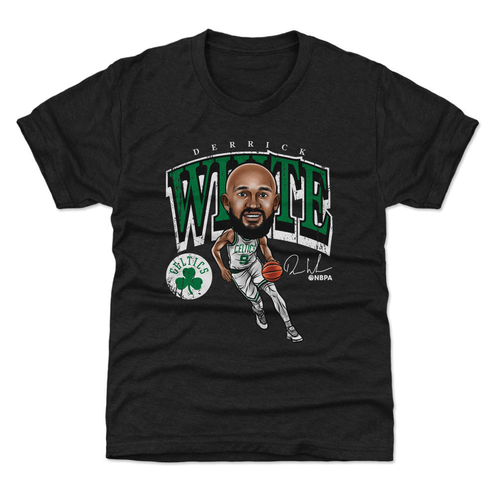 Derrick White Boston Celtics Cartoon WHT (ONLINE ORDER ONLY)