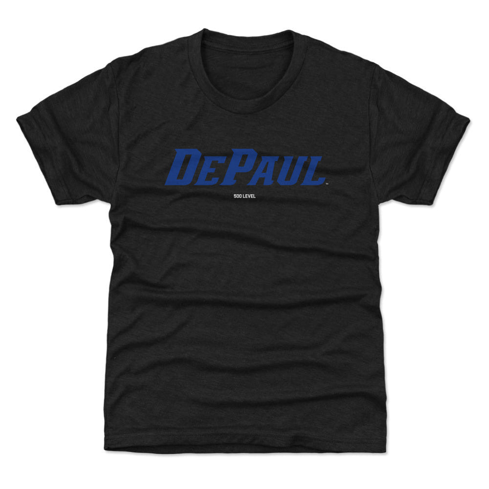 DePaul Blue Demons Wordmark Royal WHT (ONLINE ORDER ONLY)