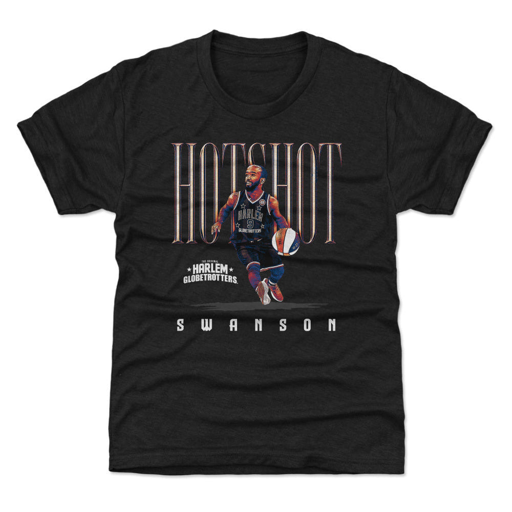 Hot Shot Swanson Harlem Globetrotters Nickname WHT (ONLINE ONLY)