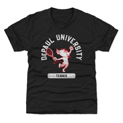 DePaul Blue Demons Mascot Tennis WHT
