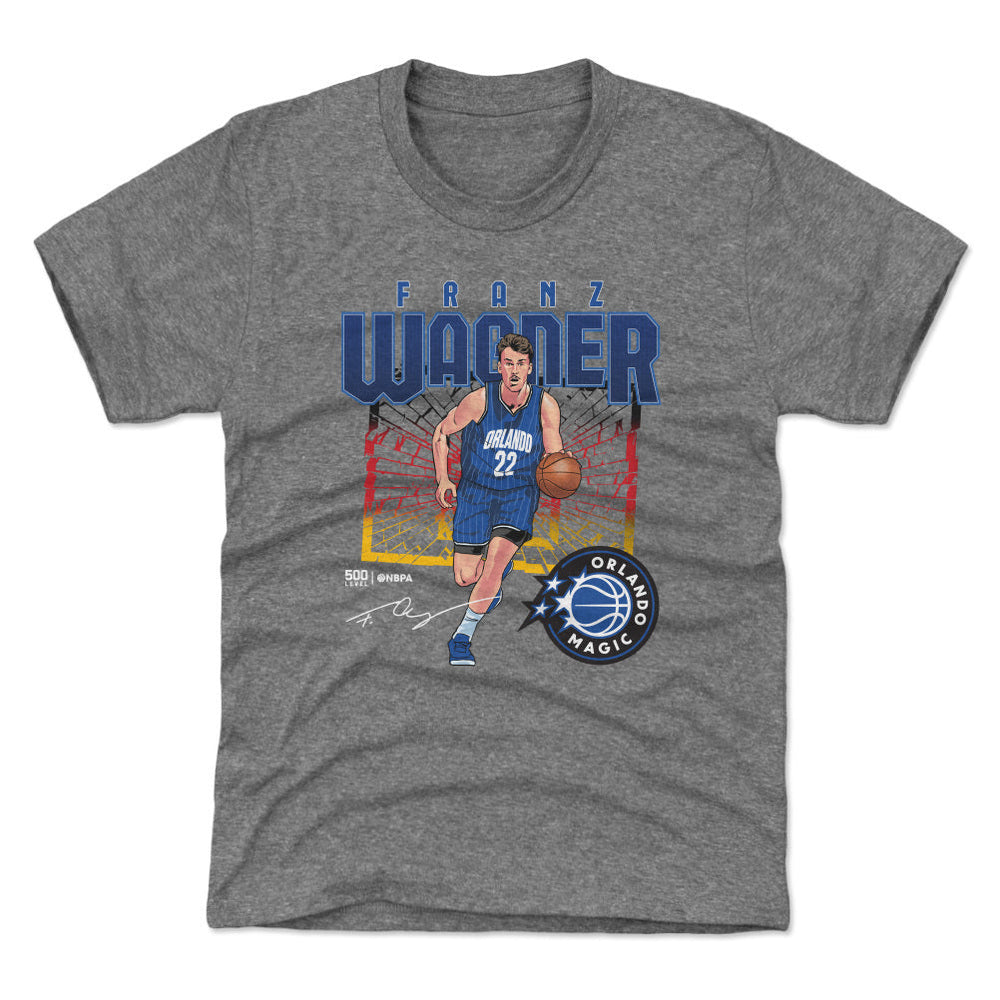 Franz Wagner Orlando Magic Shattered Flag WHT (ONLINE ORDER ONLY)