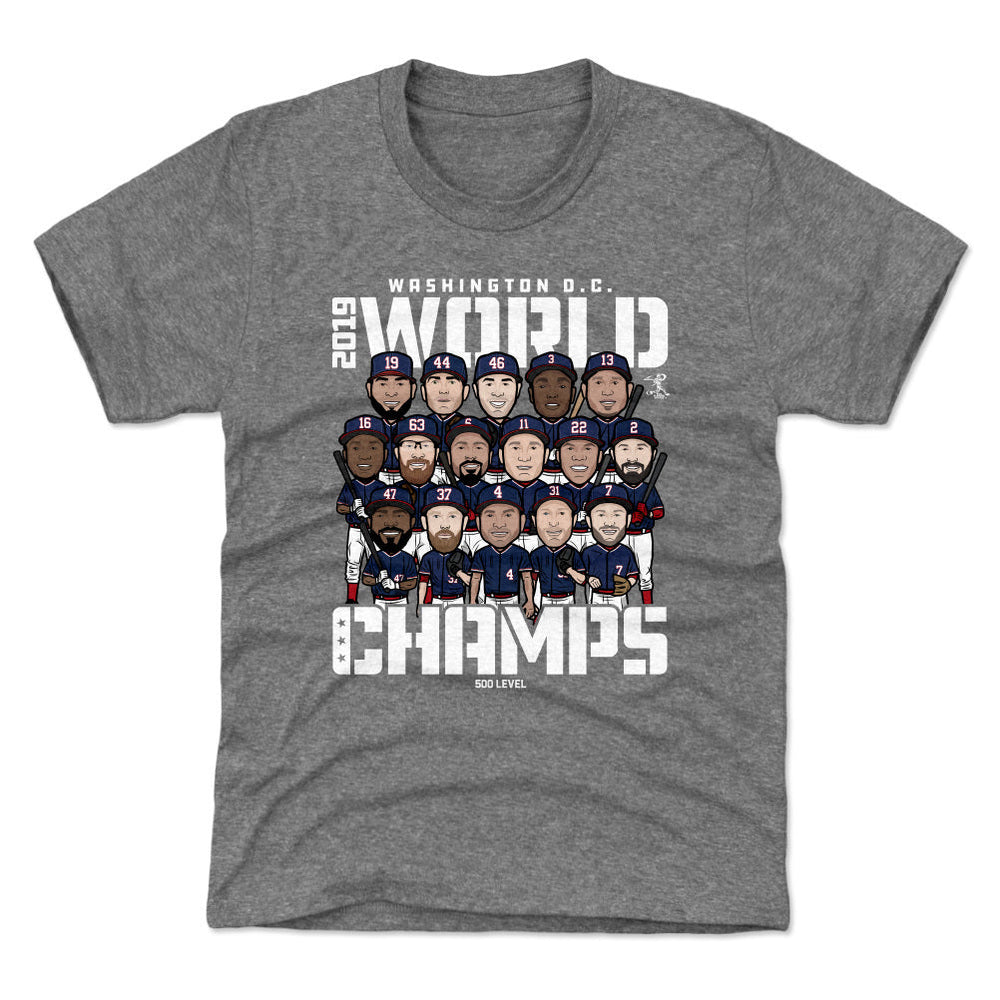 Washington Baseball 2019 World Champs WHT (ONLINE ORDER ONLY)