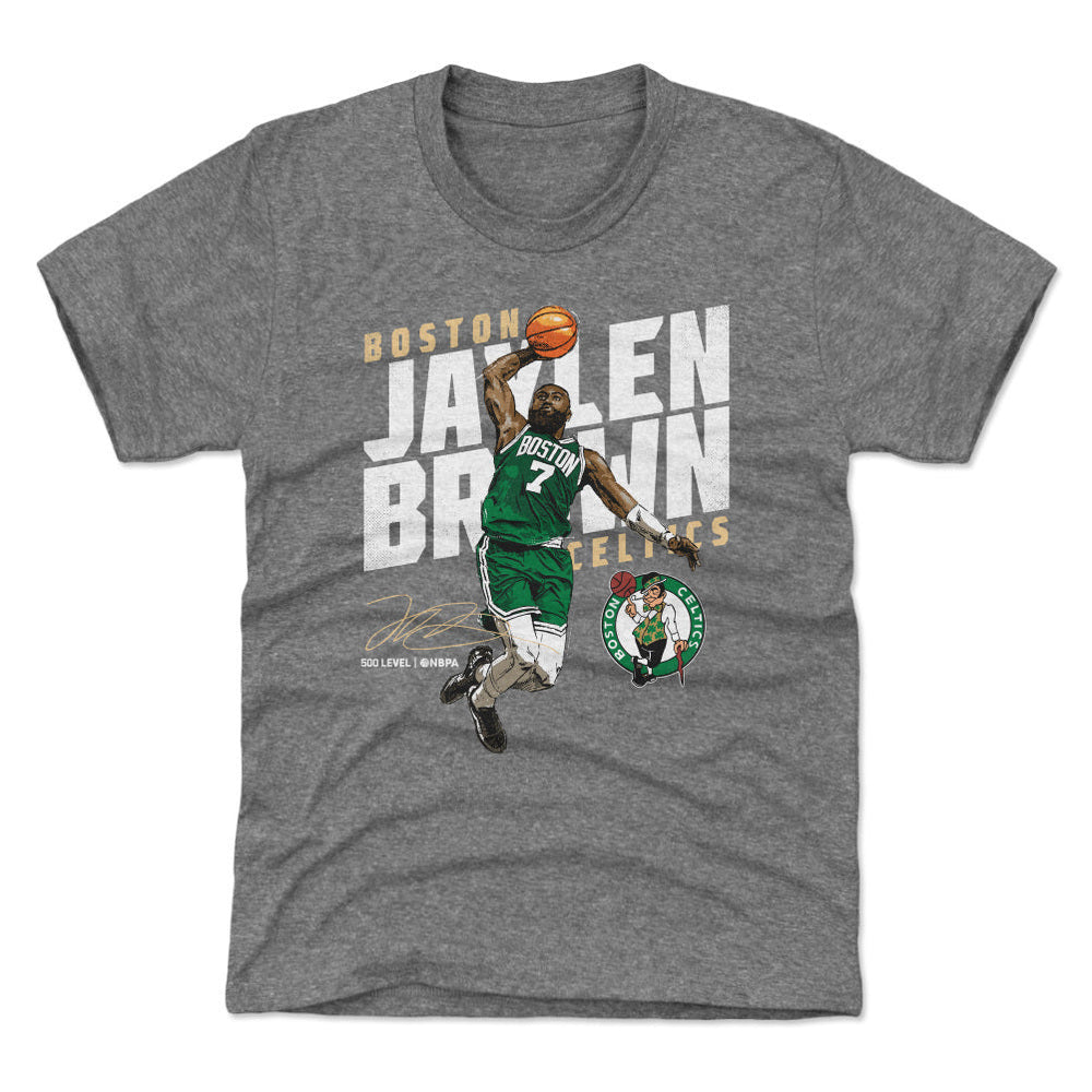 Jaylen Brown Boston Celtics Slant WHT (ONLINE ORDER ONLY)