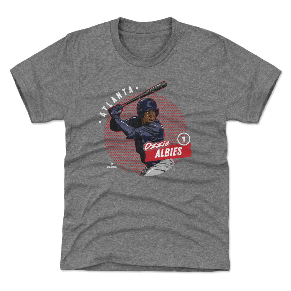 Ozzie Albies Atlanta Dots WHT (ONLINE ORDER ONLY)