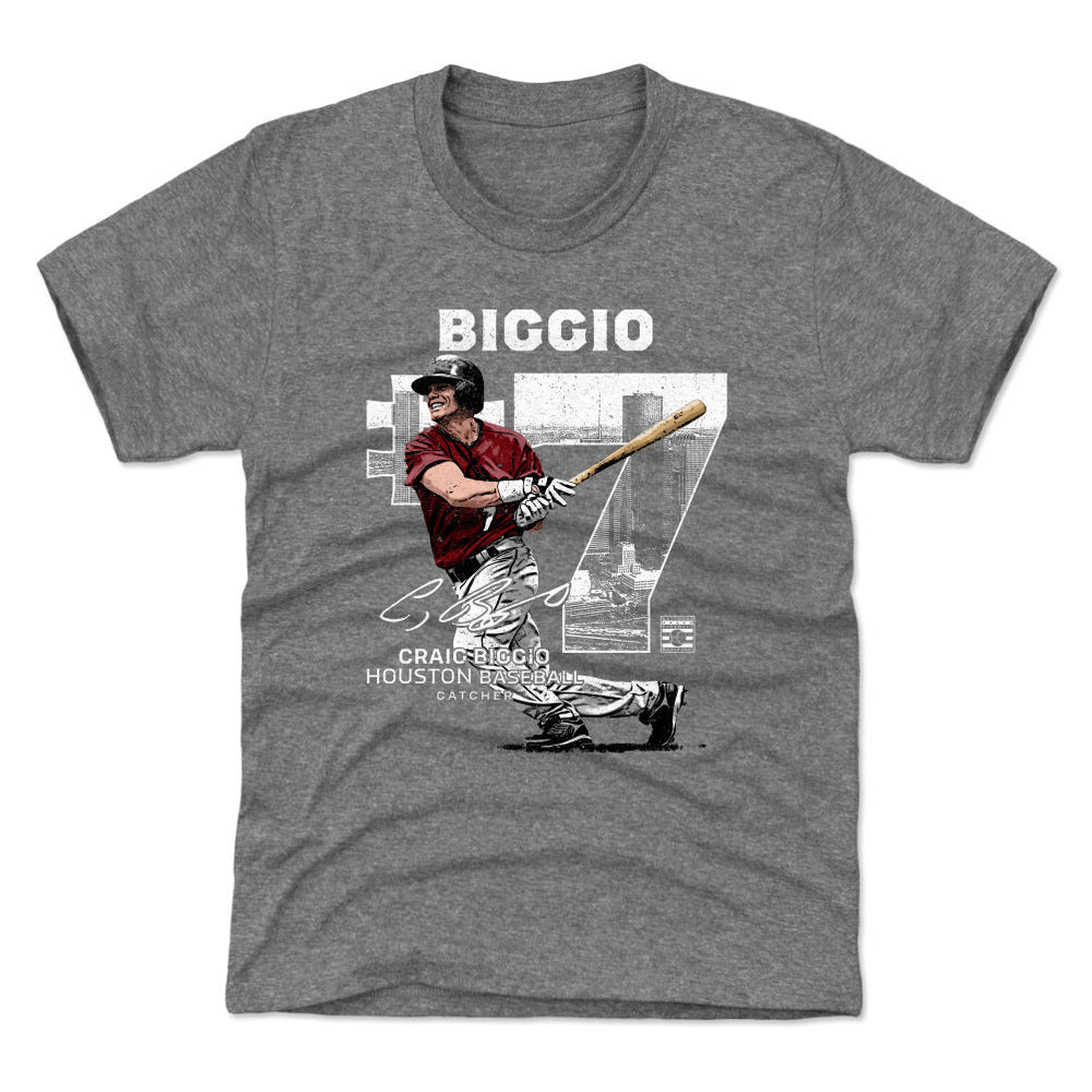 Craig Biggio Throwback Number WHT (ONLINE ORDER ONLY)
