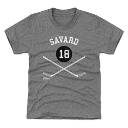 Denis Savard Chicago 18 Sticks WHT
