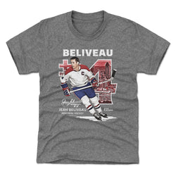 Jean Beliveau Montreal Throwback WHT (ONLINE ORDER ONLY)