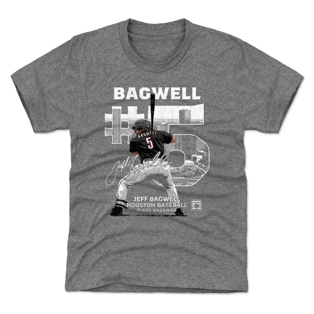 Jeff Bagwell Throwback Number WHT (ONLINE ORDER ONLY)