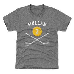 Joe Mullen Pittsburgh 7 Sticks WHT (ONLINE ORDER ONLY)