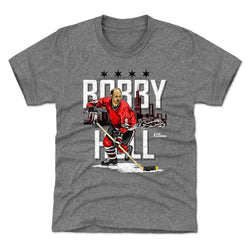 Bobby Hull Chicago Skyline WHT