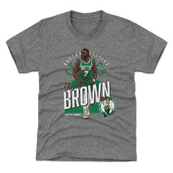Jaylen Brown Boston Celtics Shield WHT (ONLINE ORDER ONLY)