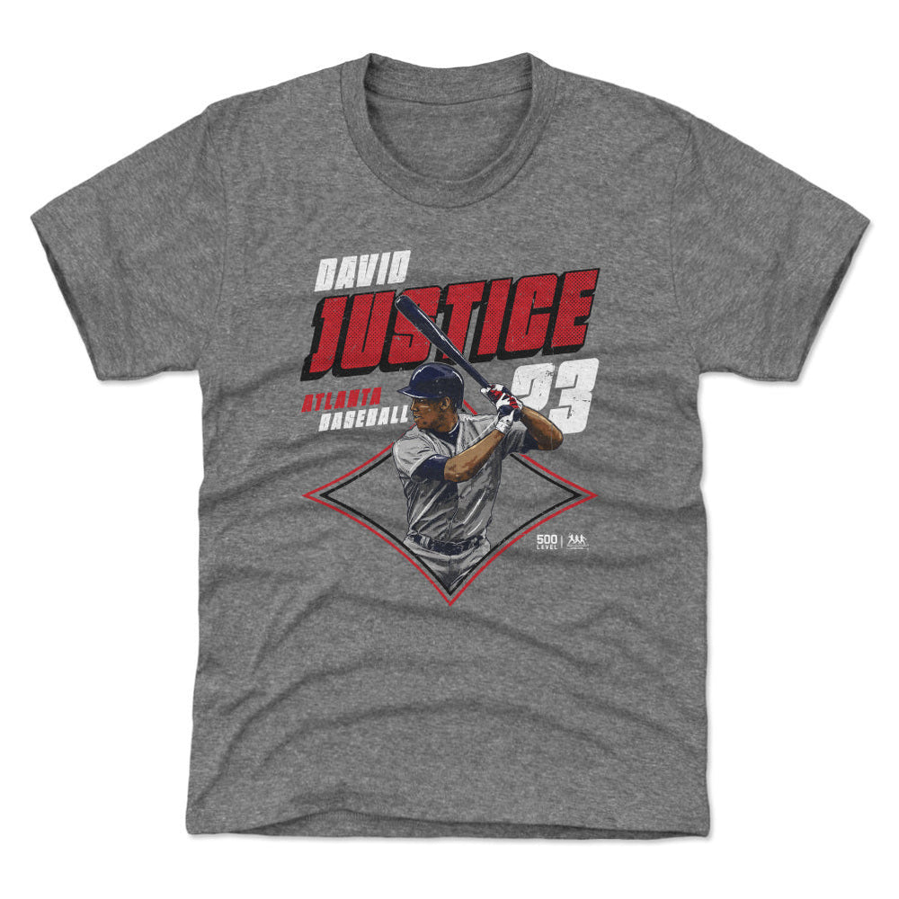 David Justice Atlanta Diamond WHT (ONLINE ORDER ONLY)
