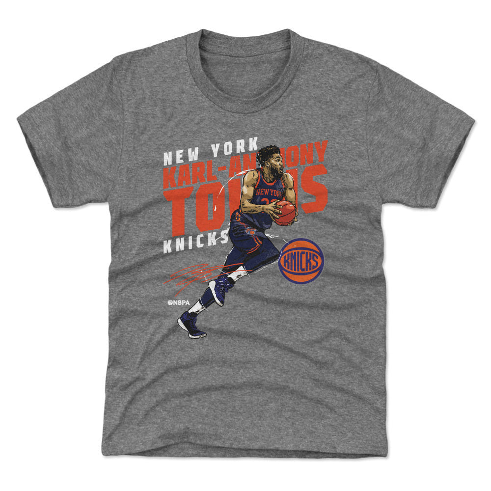 Karl-Anthony Towns New York Knicks Slant WHT