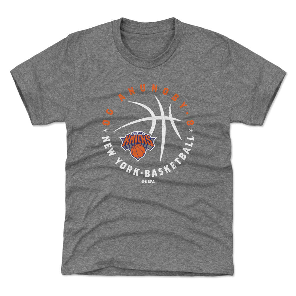 OG Anunoby New York Knicks Player Ball WHT
