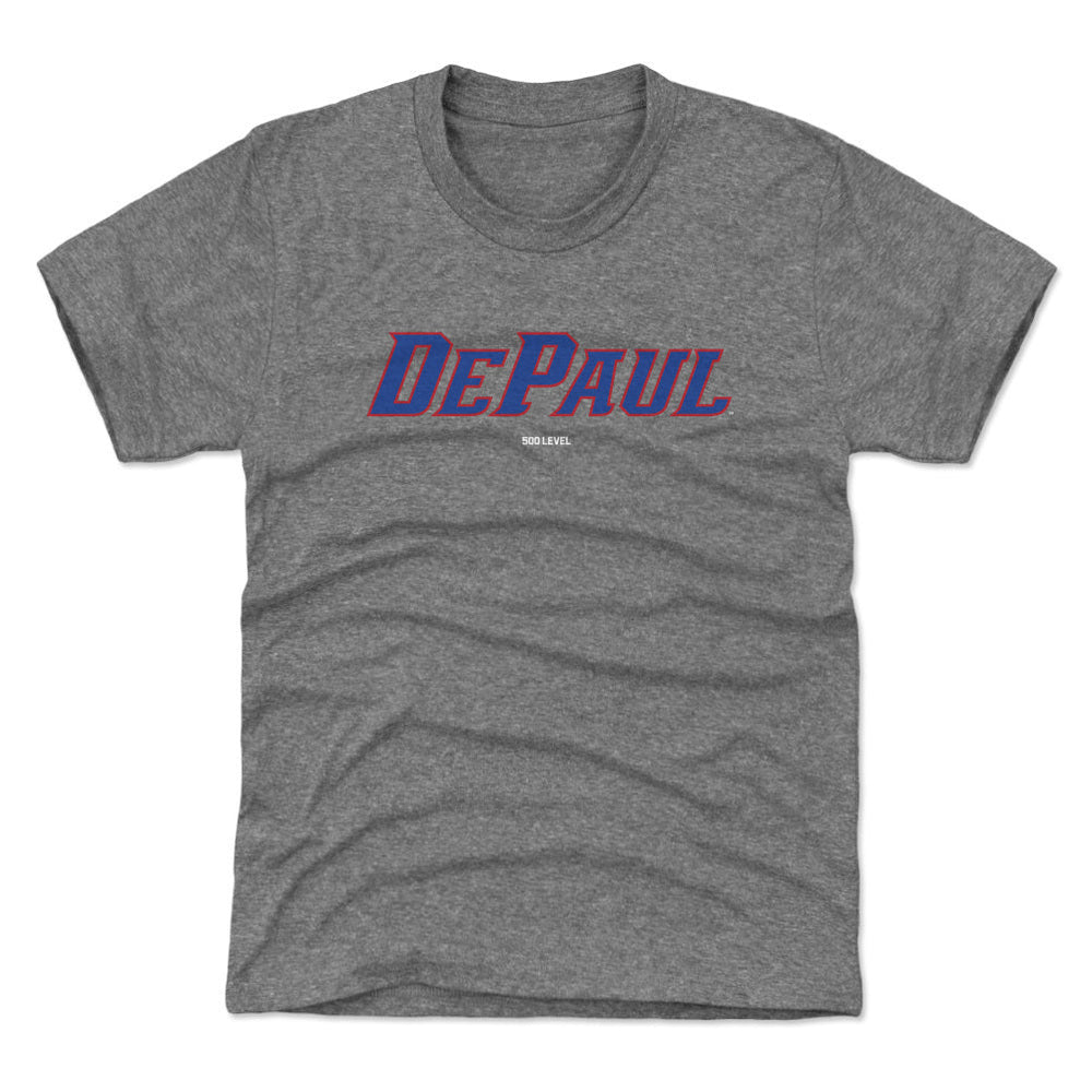 DePaul Blue Demons Wordmark WHT (ONLINE ORDER ONLY)