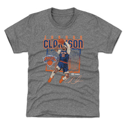 Jordan Clarkson New York Knicks Shattered WHT (ONLINE ORDER ONLY)