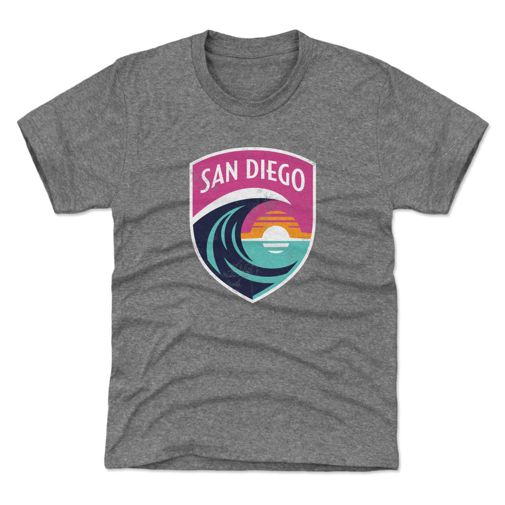 San Diego Wave FC Vintage Primary Logo WHT (ONLINE ORDER ONLY)