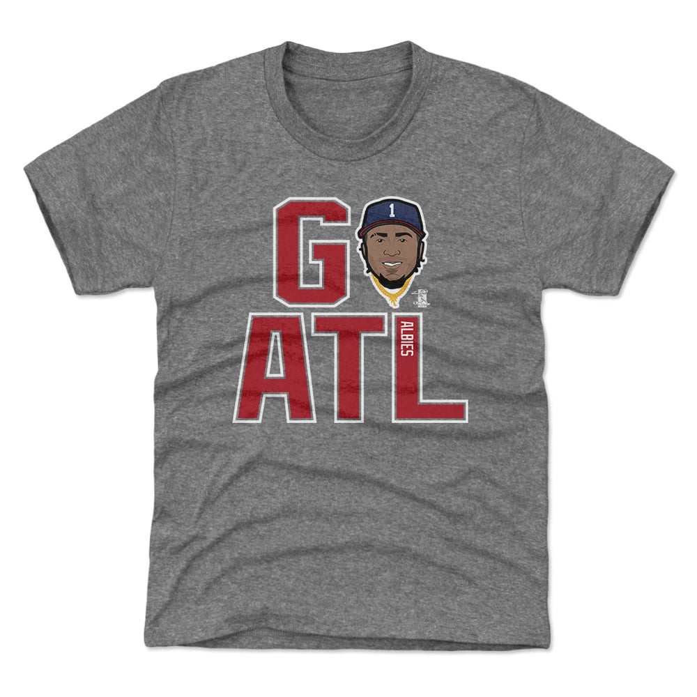 Ozzie Albies GO ATL R WHT (ONLINE ORDER ONLY)