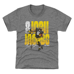 Josh Jacobs Green Bay Stiff Arm WHT