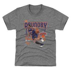 OG Anunoby New York Knicks Shattered WHT