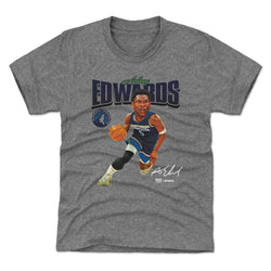 Anthony Edwards Minnesota Timberwolves Caricature WHT (ONLINE ORDER ONLY)