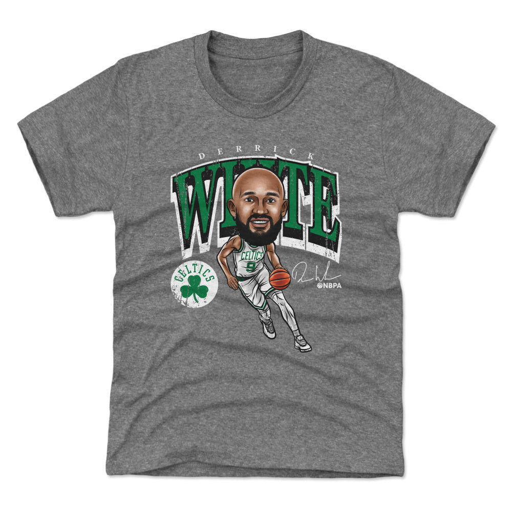 Derrick White Boston Celtics Cartoon WHT (ONLINE ORDER ONLY)
