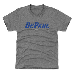 DePaul Blue Demons Wordmark Royal WHT (ONLINE ORDER ONLY)