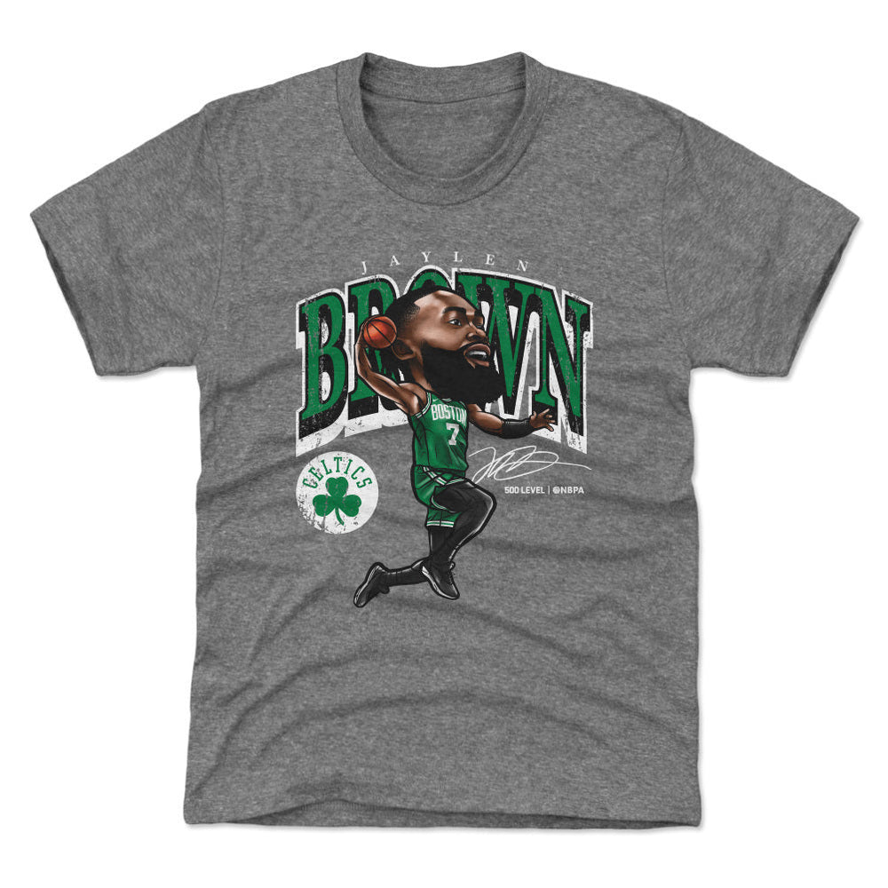 Jaylen Brown Boston Celtics Cartoon WHT (ONLINE ORDER ONLY)