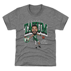 Jayson Tatum Boston Celtics Cartoon WHT (ONLINE ORDER ONLY)