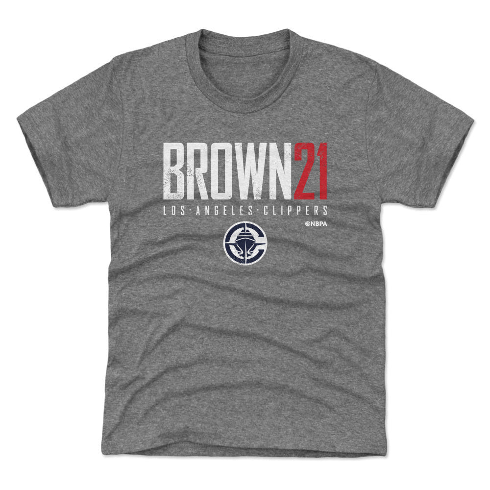 Kobe Brown Los Angeles Clippers Elite WHT (ONLINE ORDER ONLY)