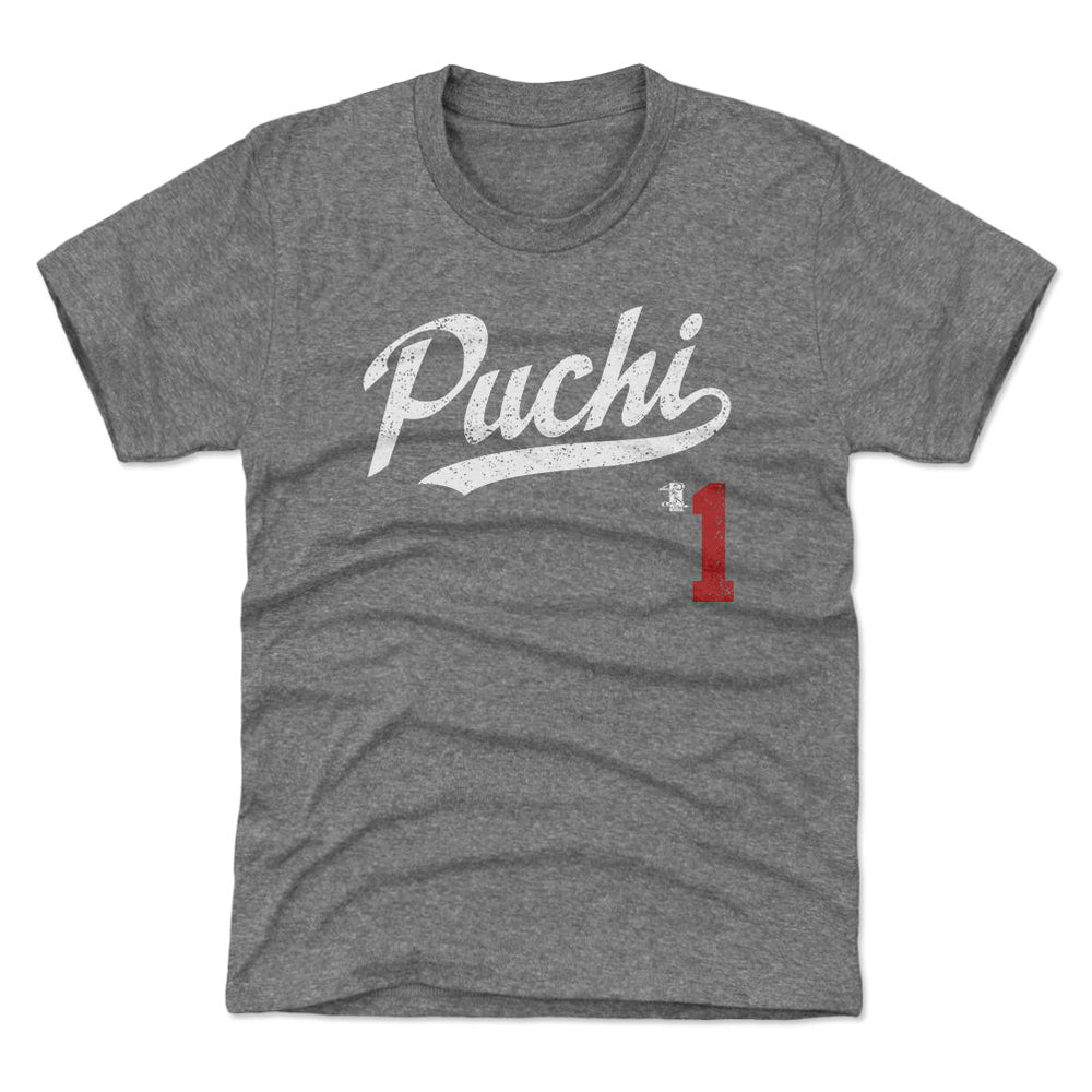 Ozzie Albies Puchi Players Weekend Script R WHT (ONLINE ORDER ONLY)