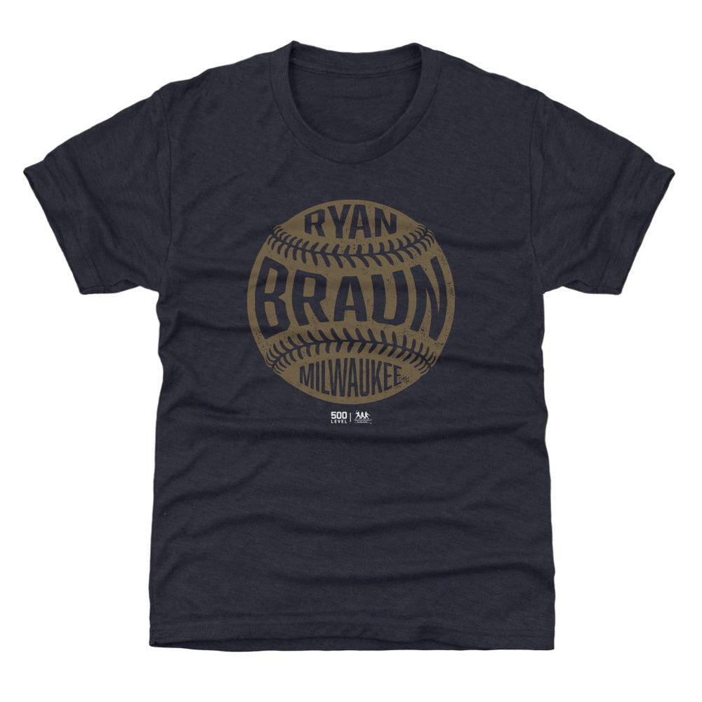 Ryan Braun Milwaukee Vintage Baseball WHT (ONLINE ORDER ONLY)
