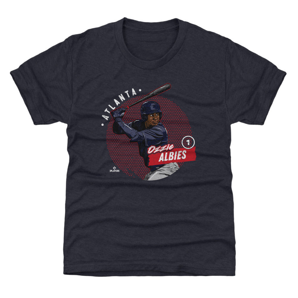 Ozzie Albies Atlanta Dots WHT (ONLINE ORDER ONLY)