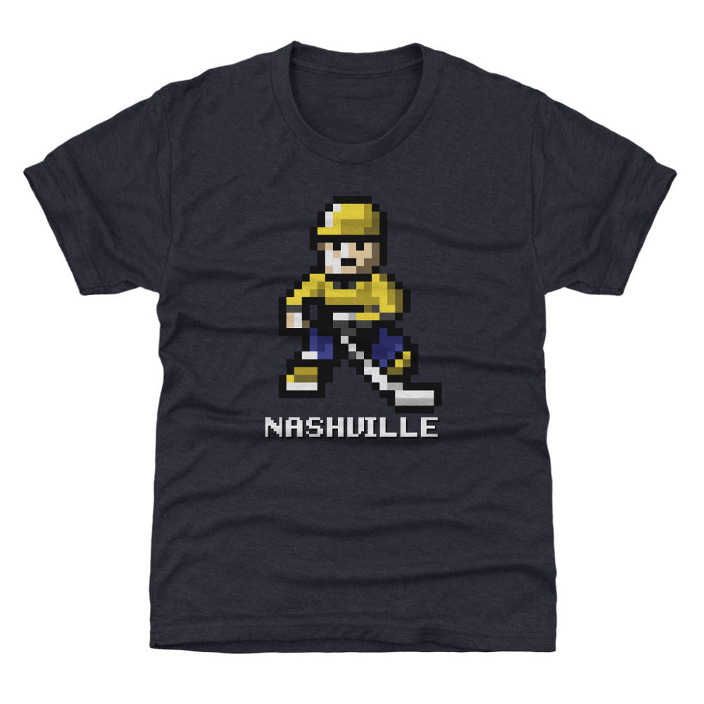 Nashville Hockey 8-bit WHT (ONLINE ORDER ONLY)