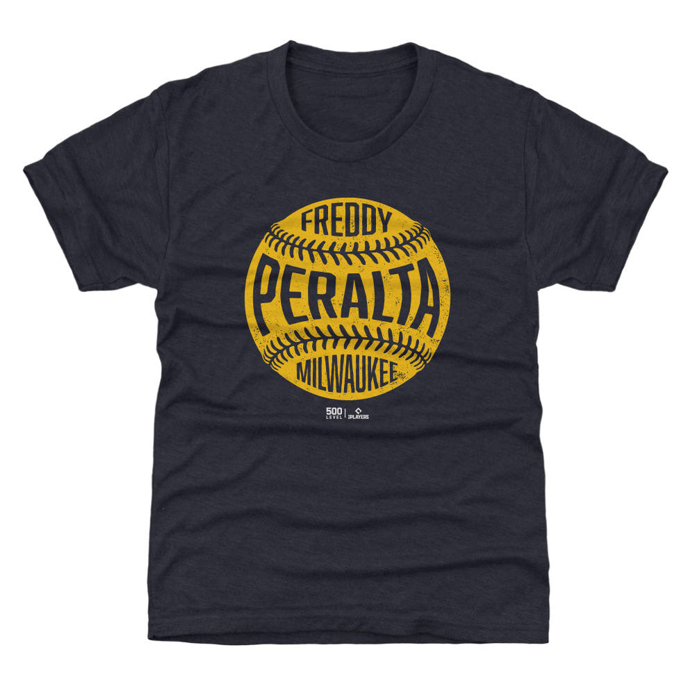 Freddy Peralta Milwaukee Vintage Baseball WHT (ONLINE ORDER ONLY)